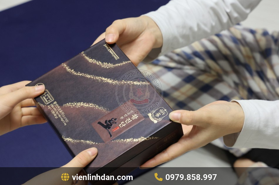 Viên Linh Đan Kgc Jung Kwan Jang Hwang Jin Dan 4g x 12 Viên - Hình ảnh chi tiết